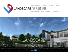 Tablet Screenshot of landscapedesigner.it